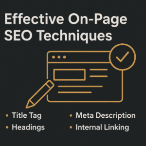 Effective On-Page SEO Techniques