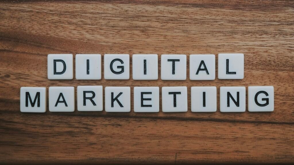 Digital marketing artwork
