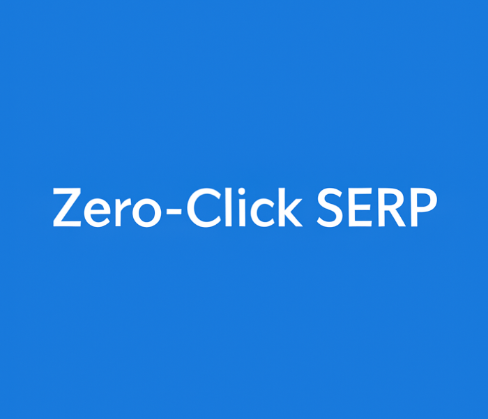 Zero-Click SERP Zero-Click SERP